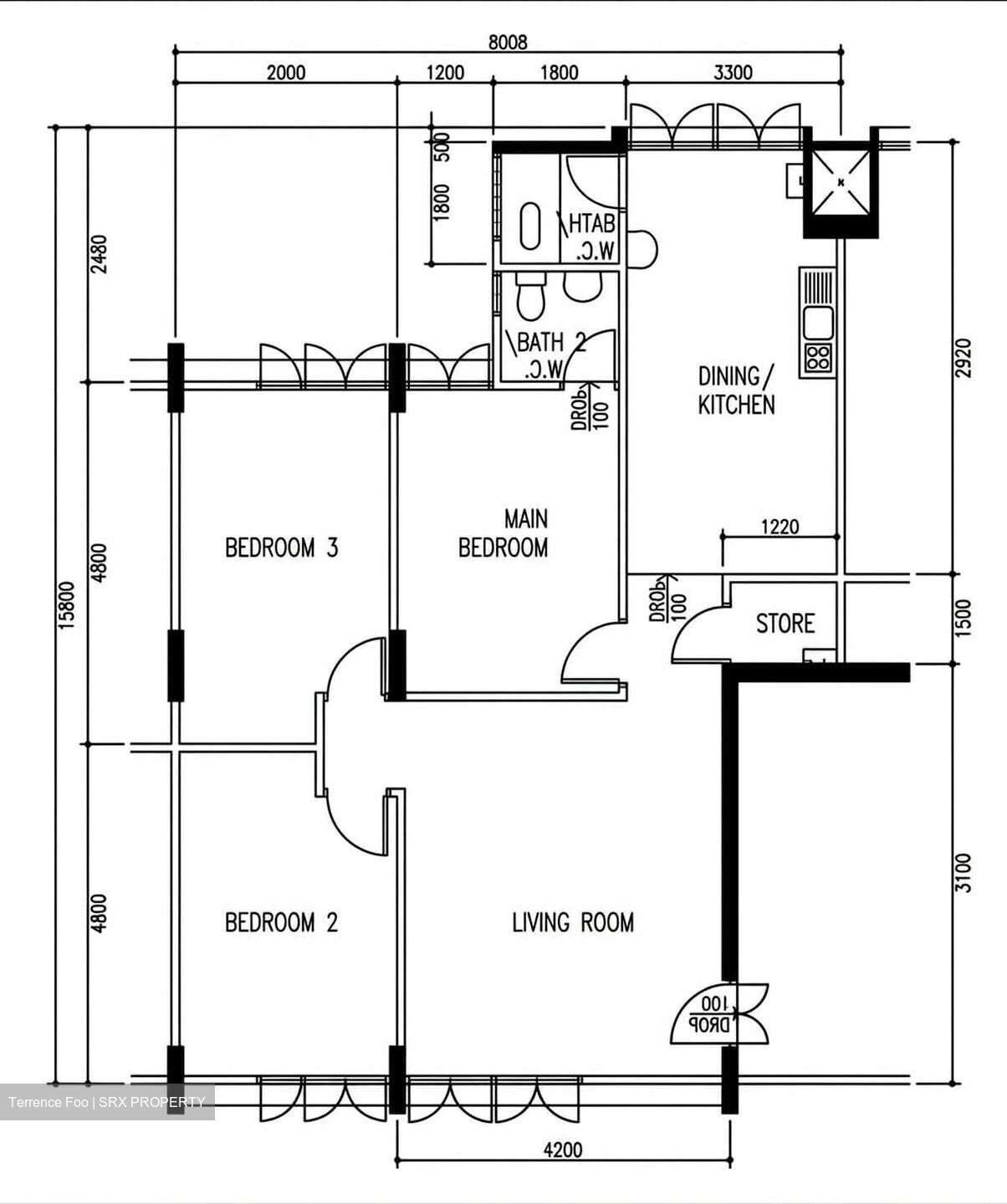 Blk 111 Hwi Yoh Ville (Serangoon), HDB 4 Rooms #549590371